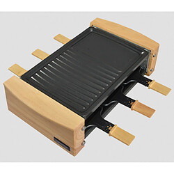 Appareil à raclette 8 personnes 1500w + gril - kcwood8maxi - KITCHEN CHEF