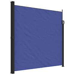 Maison Chic Auvent latéral rétractable | Store latéral | Brise-vue latéral bleu 200x500 cm -GKD53599