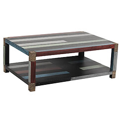 Avis BOIS & CHIFFONS Table basse rectangulaire 120x80cm | Manguier Pushkar