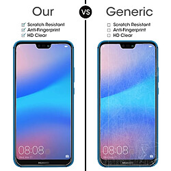 Acheter Wewoo Verre trempé pour Huawei P20 Lite 0.26mm 9H Surface Dureté 2.5D Antidéflagrant Film D'écran