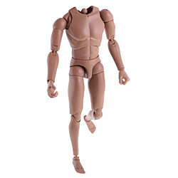 Avis 1: 6 Articulation à Rotule Flexible Nue Musclée 12 `` Figurine Masculine Body Doll DIY