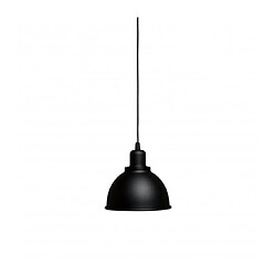 Luminaire Center Suspension MAGNUM en Métal et Noir Diamètre 17,5 Cm