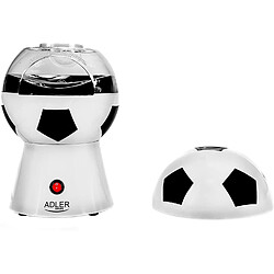 Adler machine a popcorn 1200W noir blanc ballon