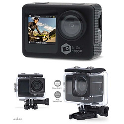 NEDIS Caméra sport Type GOPRO WIFI 30fps 12MP + Support étanche 30.0 m 90 min Wi-Fi pour Android et IOS