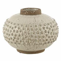 Paris Prix Vase Design Bord Pointu 34cm Blanc & Gris