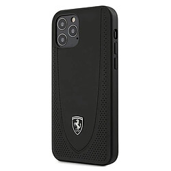 Caseink CoqueFerrari ? FEOGOHCP12MBK iPhone 12 /12 PRO Noir