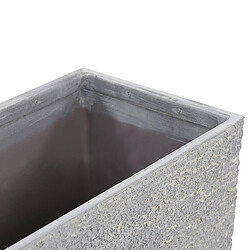 Acheter Beliani Cache-pot gris 34 x 80 x 56 cm EDESSA