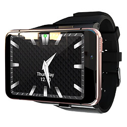 Universal Montres, téléphones, caméras doubles, vidéos, 4G WiFi, montres intelligentes, montres de jeux pour hommes, bandes amovibles | montres intelligentes (noires)