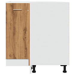 Avis vidaXL Armoire de cuisine chêne artisanal 75,5x75,5x81,5 cm