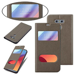 Cadorabo Coque LG G6 Etui en Marron pas cher