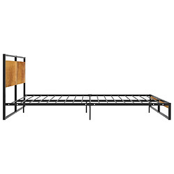 Acheter vidaXL Cadre de lit sans matelas métal 200x200 cm