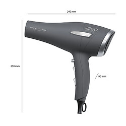 Acheter Sèche-cheveux professionnel de 2200W Proficare PC-HT 3045 Anthracite