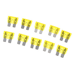 Avis 10pcs assortis standard auto voiture camion insert type fusibles ensemble -atu / atc / mini 20a