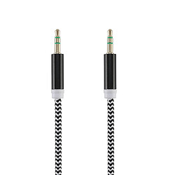 Câble audio Tellur Basic aux jack 3,5 mm, 1 m, noir