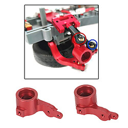 Ensemble De Support De Moyeu De Direction De Bras De Suspension Inférieur RC Pour WPL D12 Rouge R551R pas cher