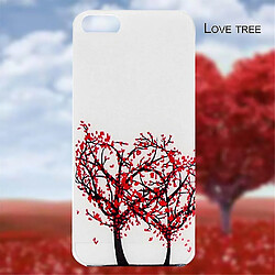 Universal Étui lumineux pour iPhone Tree Flowers Bling Cover Protective Phone Shell