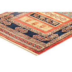 Vidal Tapis de couloir en laine 209x86 rouge Kashkuli