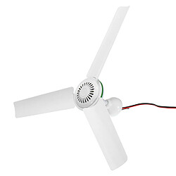 Ventilateur solaire portatif de ventilateur de plafond d'énergie solaire de CC 24V avec le Camp de caravane de lame du commutateur 3