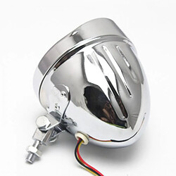 Avis Moto Phare Pour Harley Bobber Chopper Softail Springer Chrome Ambre