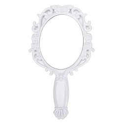 miroir à main vintage princesse baroque bois pas cher