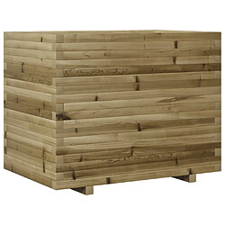 vidaXL Jardinière 90x60x72 cm bois de pin imprégné