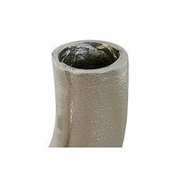 Vase DKD Home Decor Argenté Aluminium 19 x 11 x 17 cm