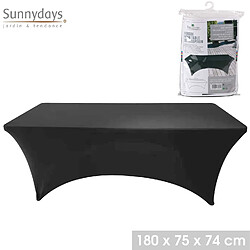 Avis Sunnydays Housse pour table de réception - Noir