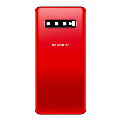 Samsung Vitre arrière pour Samsung Galaxy S10 Original Rouge