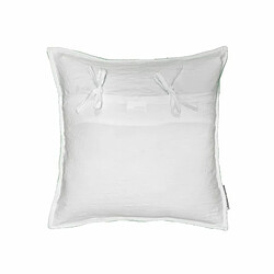 Paris Prix Housse de Coussin Mellow 40x40cm Menthe & Blanc