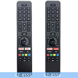 GUPBOO CT8555 CT-8556 (RC43161) Convient pour la télécommande Toshiba Wester Hitachi JVC