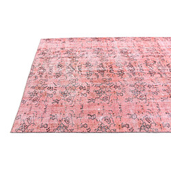 Acheter Vidal Tapis de laine 254x147 rose Ultra Vintage