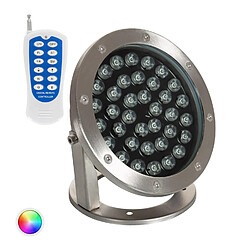 Ledkia Spot LED RGB Fixation au Sol 12V 36W Submersible IP68 RGB pas cher