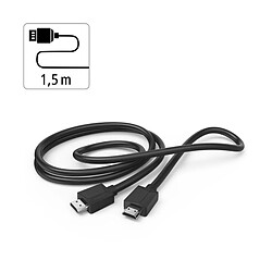 Avis Câble HDMI Haute vitesse HAMA 4K 1,5 M Or - 205005