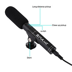 Avis Wewoo Micro pour caméscope DSLR et DV Professional Interview Microphone Shotgun vidéo à condensateur avec câble audio 3,5 mm