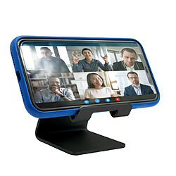 My Way Myway Support de Bureau pour Smartphone / Tablette Durable avec Fonction Stand Noir