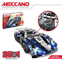 Acheter Meccano Super Car - 25 Modèles Motorisés - 6044495