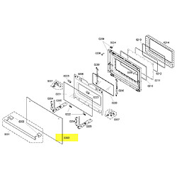 Siemens VITRE DE FACADE DE PORTE