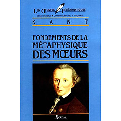 Fondements de la métaphysique des moeurs - Occasion