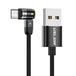 540 Câble USB De Chargement Magnétique 360180 Noir Micro USB 0,5 M