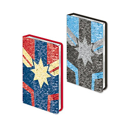 Cerdé Marvel Captain - Carnet de notes paillettes Premium A5 Logo