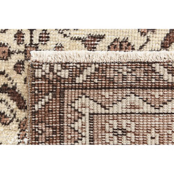 Vidal Tapis de laine 201x114 beige Ultra Vintage pas cher