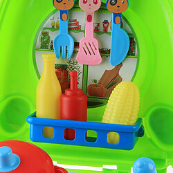 Acheter Jeu de rôles de cuisine Kit de simulation de jouets pour enfant avec étui portable vert