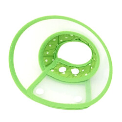 Avis Wewoo Pour chien Animal de compagnie vert Collier Couvre-chef Entonnoir Taille: L 26-30cm Collerette plastique anti mordillement