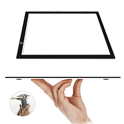 Wewoo Tablette graphique 8W 5V LED USB Trois niveaux de luminosité Acrylique échelle A3 Dimmable Cartes copie Anime Sketch Drawing Sketchpad avec câble USB pas cher