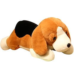 Universal 60 cm peluche kawaii chien peluche couché beagle chiot avec vêtements oreiller doux mignon animal poupée bébé fille cadeau d'anniversaire | Peluche animaux