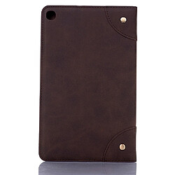 Avis Wewoo Housse Coque Etui à rabat horizontal en cuir de style livre pour Galaxy Tab A 8 2019 P200 / P205avec porte-cartes et porte-cartesavec porte-monnaie café