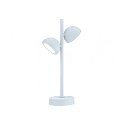 Avis Luminaire Center Borne de jardin Everest blanc 2 ampoules 45cm