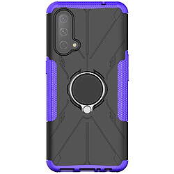 Coque en TPU 2-en-1, anti-chutte avec béquille pour votre OnePlus Nord CE 5G - violet