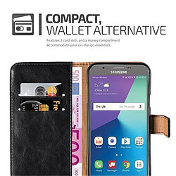 Cadorabo Coque Samsung Galaxy J3 2017 US Version Etui en Noir pas cher