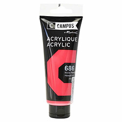 Raphael Peinture acrylique 100 ml - Rouge primaire n°686